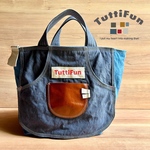 tuttifun＊side pocket bag  -  duckblue     A64