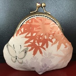 蝶に紅葉　かのこに桜の素敵なお財布！