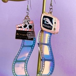 メランコリックフィルムピアス(イヤリング)