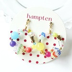 tsubomi hoop ピアス/イヤリング