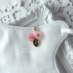 チェコガラスの桜🌸マスクチャーム