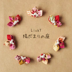 【再販】つまみ細工 紅葉の耳飾り