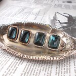 深海ブルー　ピアス