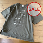 SALE!!ねこのおしりビッグシルエット（メンズサイズ）