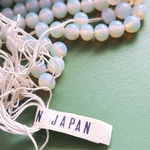 【10コセット】#occupied JAPAN#JAPAN glass #日本製#madein JAPAN round5㍉ luster milk glass vintage 