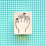 963hanko 消しゴムはんこ: ハンドファミリー