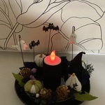 ハロウィン🎃飾り　ちりめん細工　かぼちゃ　ハロウィン飾り