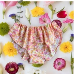 ふんどしパンツ 単品　立体裁縫　リラックスショーツ　ふんどしショーツ　春フラワー