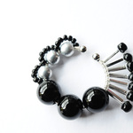 ＜Rollo～イロヅクビジュー～＞イヤーカフ『 ハミングバードhummingbird/Coron<Onyx>』