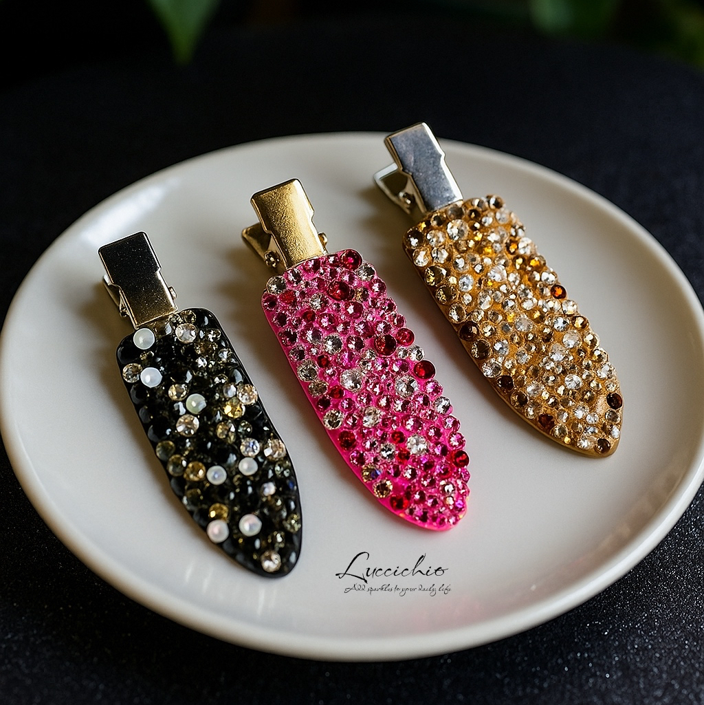 スワロフスキー - バレッタ・ヘアクリップの人気通販 | minne