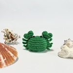 かにのあみぐるみ（みどり）