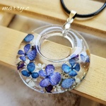 紫陽花～* 大ぶりネックレスmarry.c's handmadeaccessory