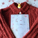 Aライン　カーディガン