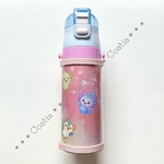 【Coatia/コーティエ】透明水筒カバー｜スケーター対応（430ml/470ml）入園入学準備に／傷防止