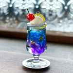 【再販】夜空クリームソーダのキーホルダー
