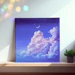 Night fantasy / 絵画/インテリア