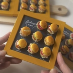 ミニチュアフード ハンバーガーメニュー