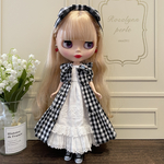 22㎝ドール「Holidayワンピースセット・チェック」