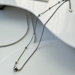 【サージカルステンレス】 rond necklace