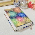 【♡8/31まで限定販売♡】花火柄ブックカバー