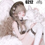 original sticker « no.6212 »     //     人物ステッカー オリジナルステッカー オリジナル人物ステッカー ステッカー cotton melody 