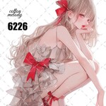 original sticker « no.6226 »     //     人物ステッカー オリジナルステッカー オリジナル人物ステッカー ステッカー cotton melody 