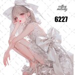 original sticker « no.6227 »     //     人物ステッカー オリジナルステッカー オリジナル人物ステッカー ステッカー cotton melody 