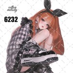 original sticker « no.6232 »     //     人物ステッカー オリジナルステッカー オリジナル人物ステッカー ステッカー cotton melody 