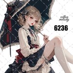 original sticker « no.6236 »     //     人物ステッカー オリジナルステッカー オリジナル人物ステッカー ステッカー cotton melody 