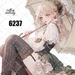 original sticker « no.6237 »     //     人物ステッカー オリジナルステッカー オリジナル人物ステッカー ステッカー cotton melody 