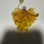 ヴィンテージ 本鼈甲 葡萄ブローチ2