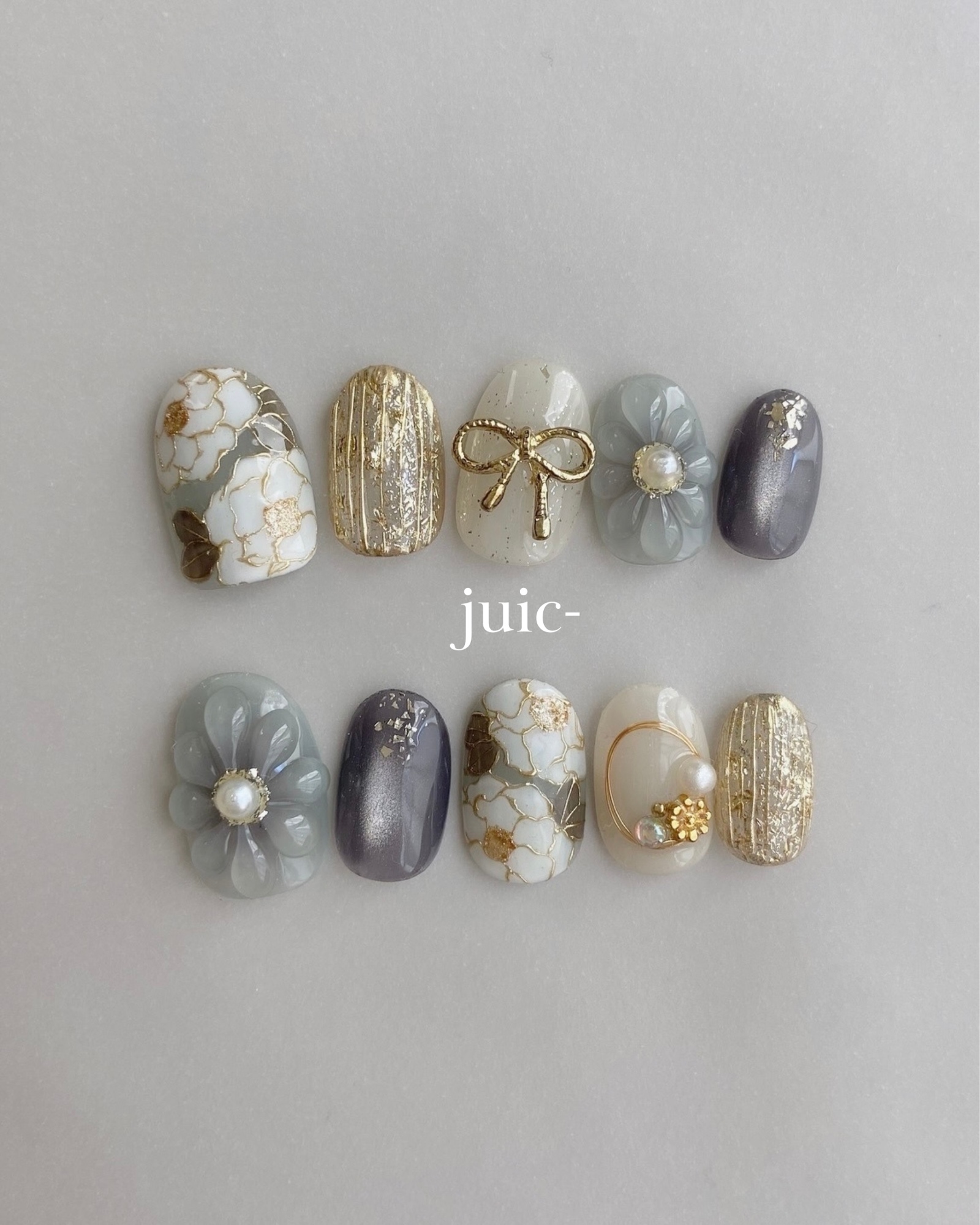 成人式 卒業式 ブライダル　ネイルチップ　オーダー ネイルチップオーダー】卒業式 成人式 和装 ネイル ネイルチップ