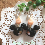 ミッキーゆらゆらピアス☆