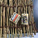 新作　巻きすで太巻き作り　ピアス
