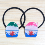 ベビーキッズヘアゴム かき氷 夏祭り 7月 8月 / プラバンハンドメイド