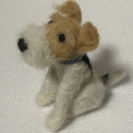 羊毛フェルト犬＊ワイヤーフォックステリア