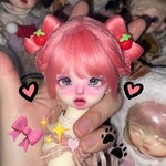 オビツ11ウィッグ 手編みウィッグ doll カツラ 1/4サイズ 1/6サイズ 1/3サイズ
