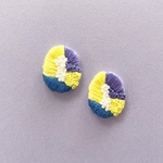 vivit刺繍ピアス/イヤリング