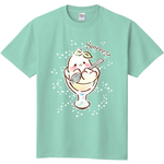 アザラシアイスTシャツ(ミントグリーン)