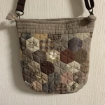 パッチワーク　ショルダーバッグ