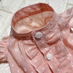 犬服　完成品　お値引き　背開きワンピ