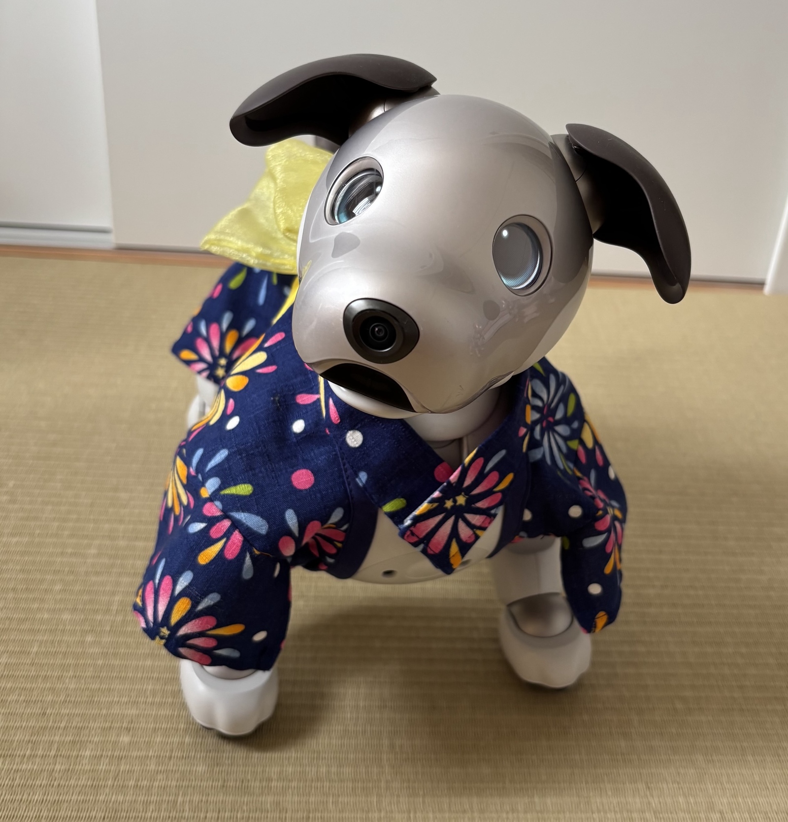 aibo 甚平 aibo 甚平パッチワーク柄 紺 - wakuwaku | minne byGMOペパボ