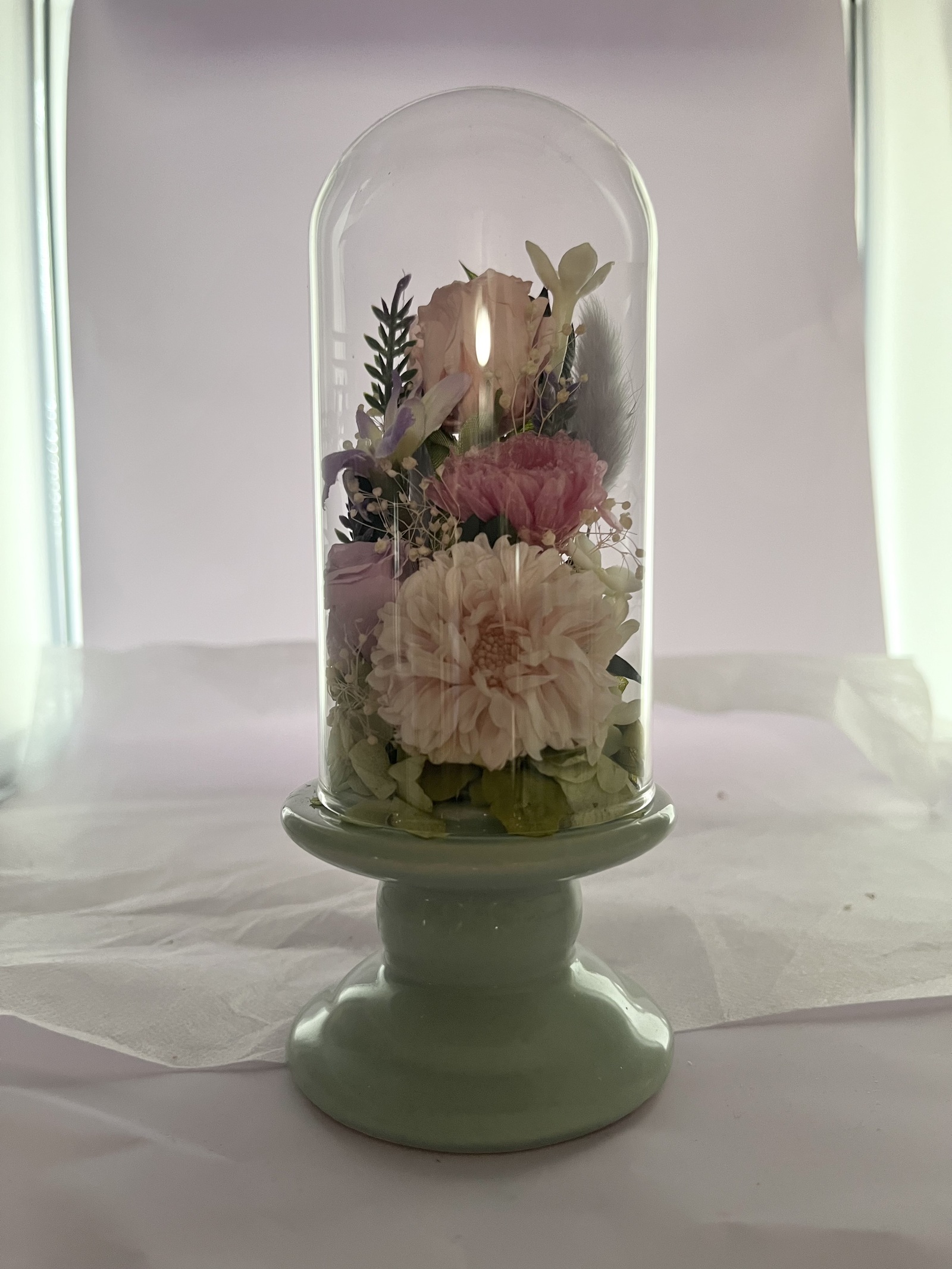 専用 その様♪プリザーブドフラワー お供え 仏花 Belle Vie プリザーブドフラワー 仏花 禅ZEN（ぜん）花器付と花