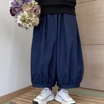 【ダボ可愛♡】ぽわんとパンツ🎈大人可愛い🩷濃いめのストレッチデニム生地