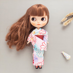 【夏限定】浴衣セット（朝顔帯ピンク）リカちゃんネオブライス