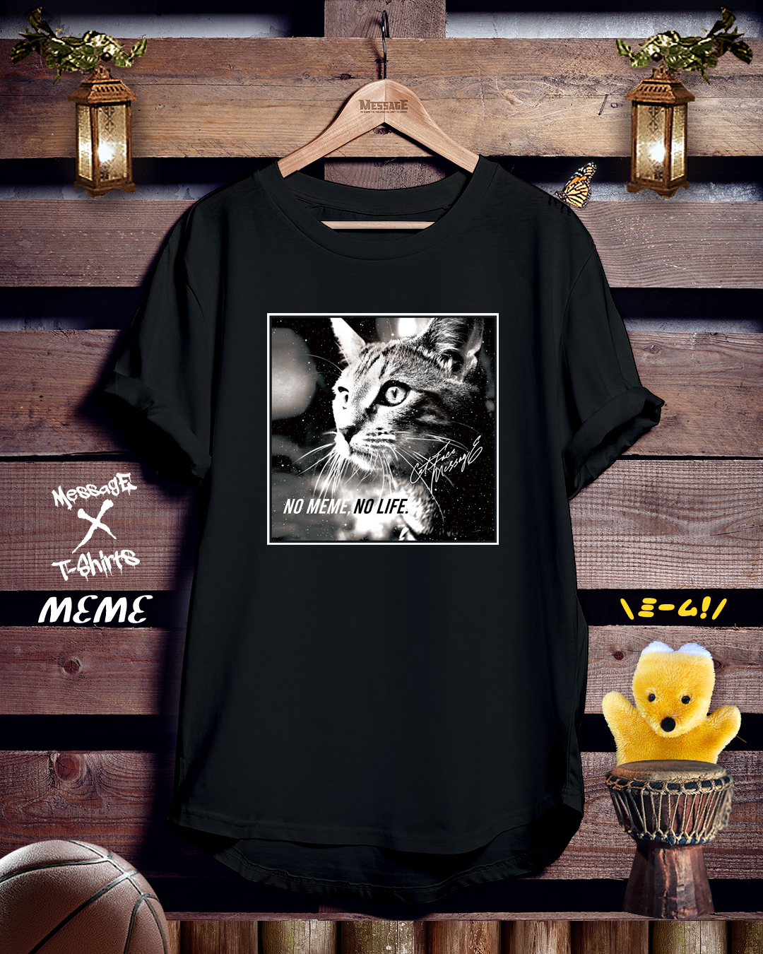 猫ミーム Tシャツ 宇宙猫 ビンテージ cat desin print tee SpRay tシャツ 宇宙ねこ BIG Tシャツ レディース : ZOZOTOWN
