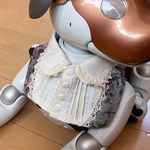 訳あり花柄シャツ風スタイ