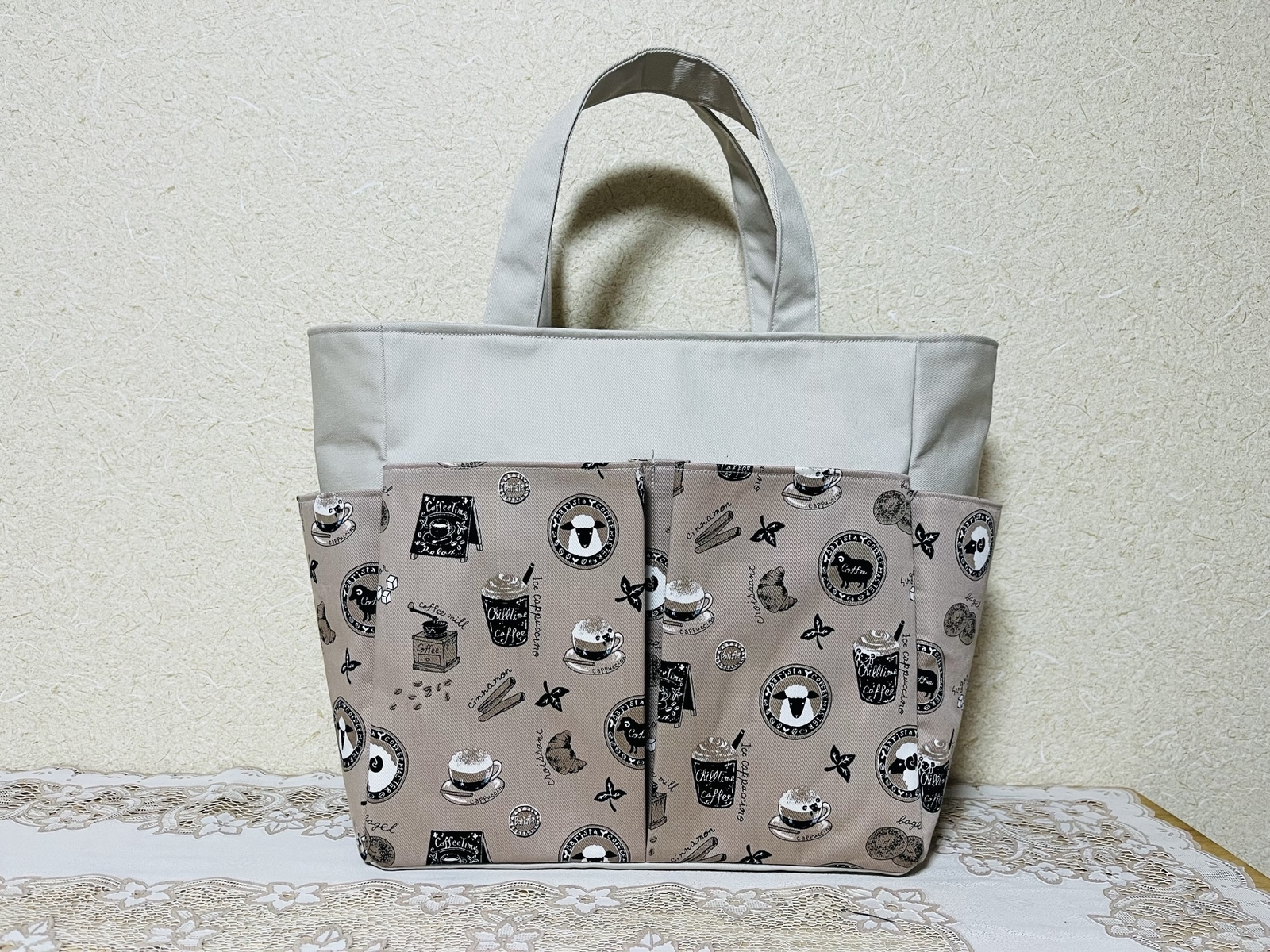 サブバッグ☆ハンドメイド ◇えっ！こんなに簡単！？この方法でサブバッグを作ってみる