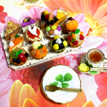 ミニチュア☕️️タルト＆ティーセット🍀