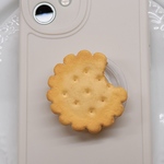 食べかけクッキーのスマホグリップ